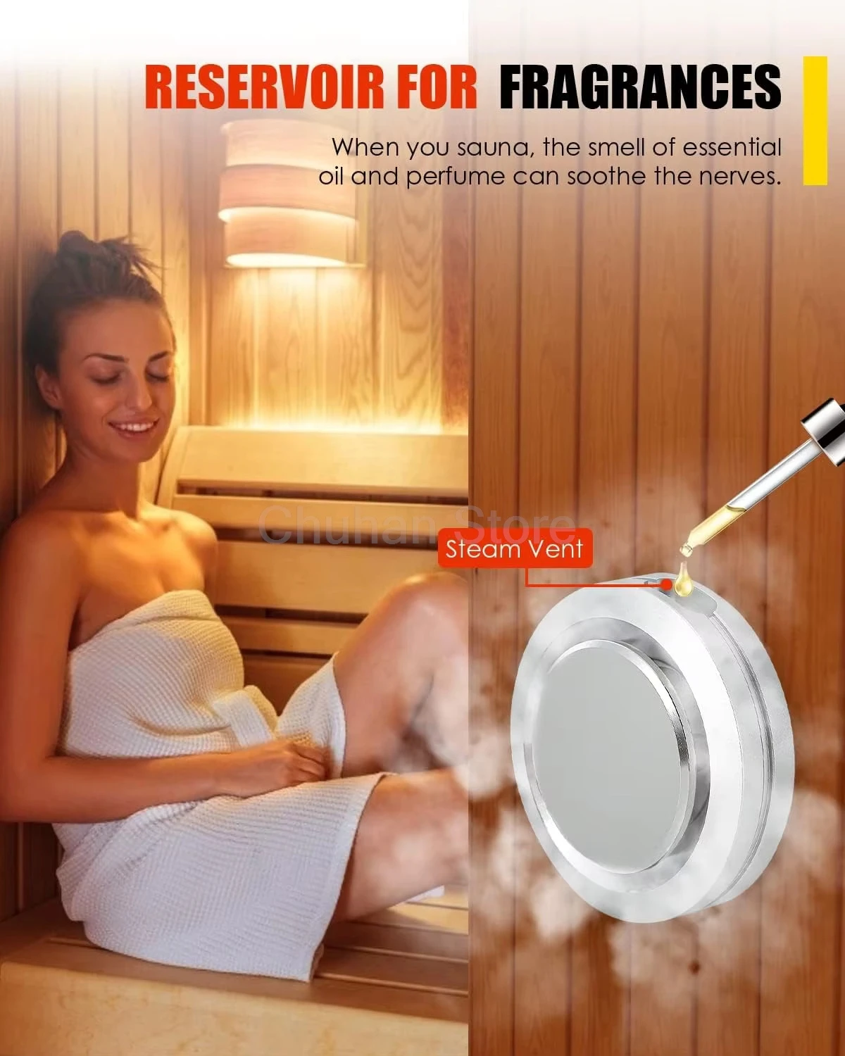 ChuHan AT-S 12/15/18KW Home Wet Steam Rooms Steam Bath Generator Household Steaming Sauna Room Steam Bath Sauna Machine For Spa 19 kf S78a0eddf88f34f18b3a6a80866b365537