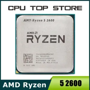 AMD Ryzen 5 R5 2600 3.4GHz 6-Core 12-Core CPU Processor Socket AM4