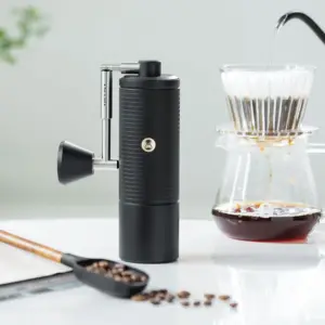 TIMEMORE Chestnut C5 ESP PRO Espresso Manual Hand Coffee Grinder Adjustable Steel Core Burr SendCleaning Brush OutdoorPortable