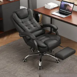 Computer chair Household comfortable boss chair Lifting swivel chair Recumbent back office chair