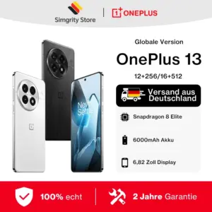 Smartfony OnePlus 13 5G Android 15 Snapdragon 8 Elite 100W SUPERVOOC Bateria 6000 mAh OxygenOS 15 Aparat 50MP