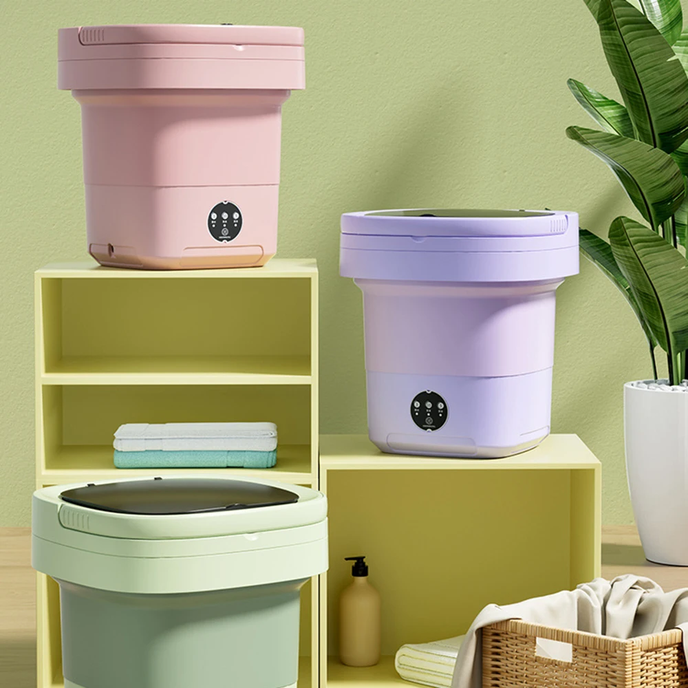 Ultrasonic Folding Portable Washing Machine 6L 11L Big Capacity with Spin Dryer Bucket for Clothes Travel Home Underwear Socks 29 kf S7e78324370fa4bd0977c43d09368f7d3b