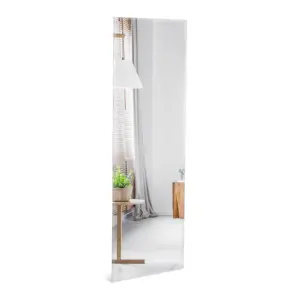 110 x 38 cm Full Body Wall Mirror Door Mirror Hanging Mirror for Wardrobe Bedroom Living Room