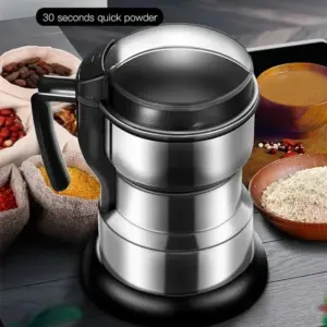 Electric Multipurpose Grinder Portable Coffee Grinder Automatic Spices Mill Household Stainless Steel Grinder With handle