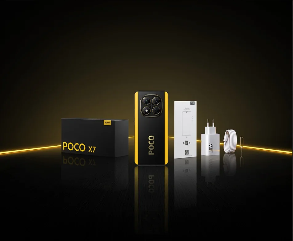 POCO X7 5G Global NFC Smartphone Size 7300 Ultra 6.67 1.5K AMOLED Curved Display 45W Turbo Charging 7 kf S8285ceb6e728475a886a196ec3f784a7c