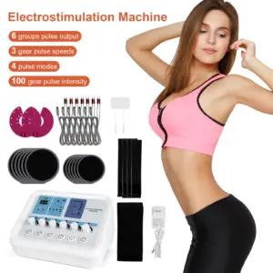 Weight Loss Machine TENS Muscle Stimulator Electrostimulation Machine Dredge Meridian Breast Enhancement Body Massager