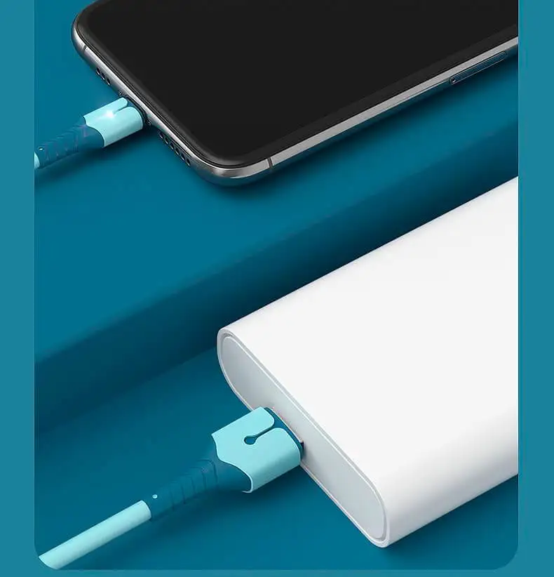 USB Type A To USB Type C Or Micro USB Liquid Silicone Data Cable With Light Applicable Android USB C Mobile Phone 22 kf S85753fe453a54a9f8704b4e6a71d5737d