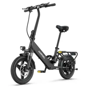 HillMiles Mile 1 Adult Urban Commuter Electric Bike 250W Motor 36V10.4AH Battery Electric Bicycle 14"City Tire Folding E-Bike