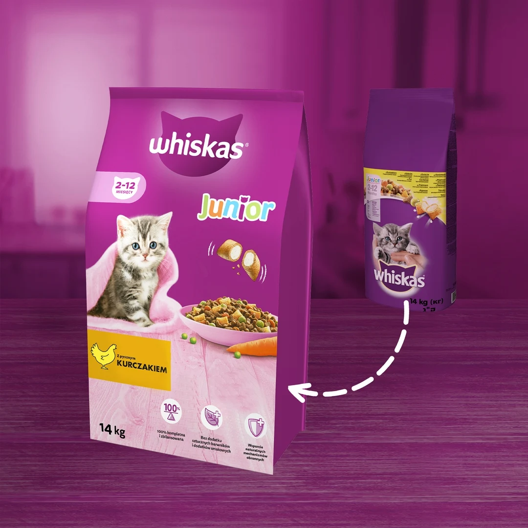 Whiskas Junior Dry Food For Kittens With Chicken 14Kg 7 kf S87545d7d308b4197a21cab74953d120dT