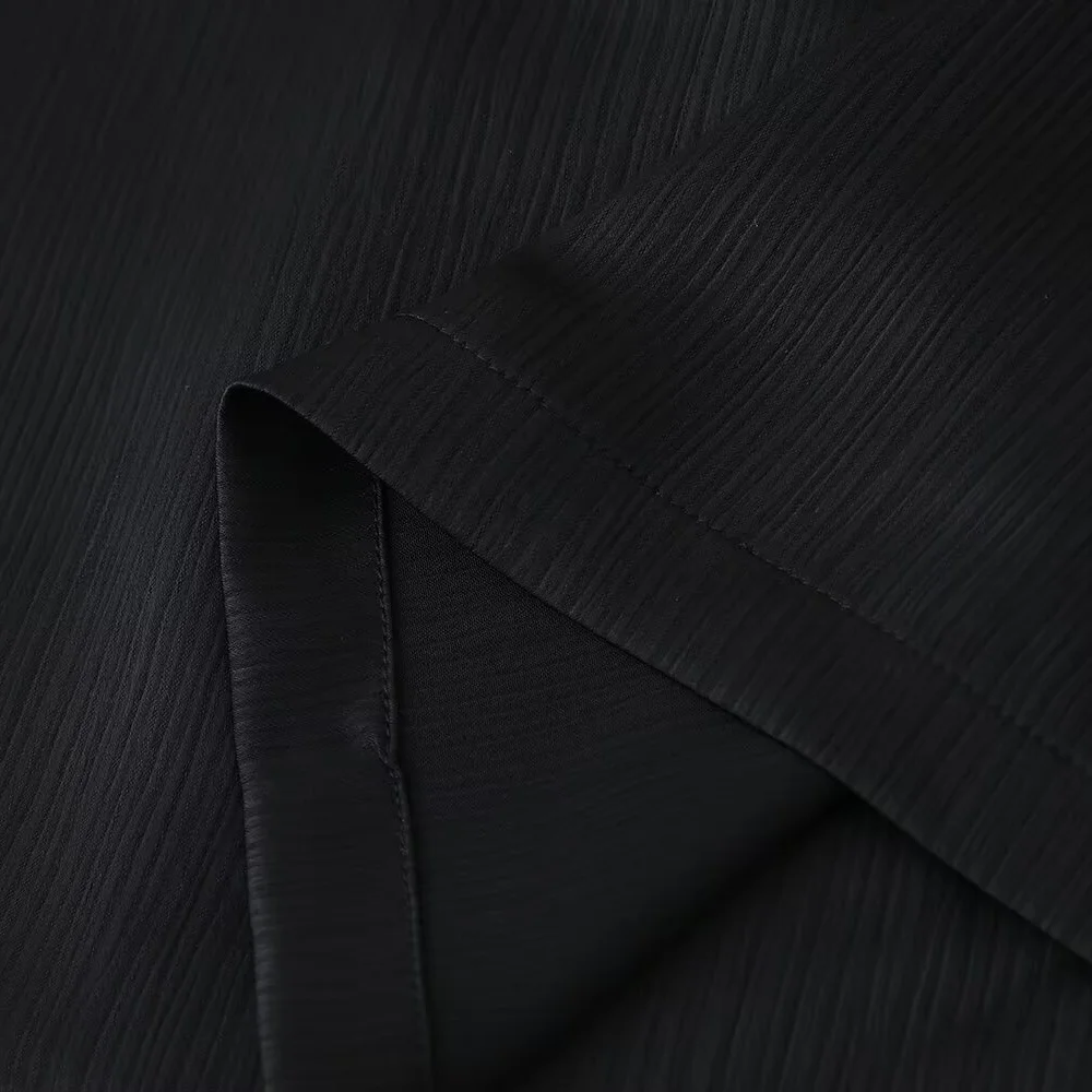 European and American Style 2024 Spring and Summer New Women's Clothing Wrinkle Effect Double Breasted Suit Jacket Pants Set 26 kf S88577e45a5084d3e889227f0572dbb0ed