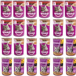 WHISKAS wet cat food MIX TASTES 24x400g 2 kf S887b9747aec8447e832604d02b32b9aeU