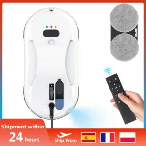 Ultra thin Robot Window Cleaner Vacuum Smart Home Appliance Auto Clean Glass Windows Washer Window Washing Electric Floor Mops