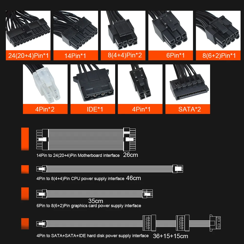 600W Full Modular 1U Flex ATX PSU PC Power Supply 110-264V ENP-7660B For K39 A4 S3 G5 ITX Mini Case Game Desktop 11 kf S8c77e4c5f66e4e39ac17c9265d3216a92