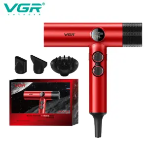 VGR Hair Dryers Professional Air Blower Negative Ion Hair Dryer 110000 RPM Hair Dryer Machine BLDC Motor Barber Salon V-401 6 kf S8d44dbb0db1c4501af6fc8ffe056e8d9z