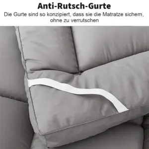 Thickened Mattress, 3D Fiber Soft Cushion, Household Bedroom Mattress, Non-slip Mattress with Band, Multiple-sizes Optional 2 kf S8f3cc1eeb8cb44e69c9f003dcd518b21B