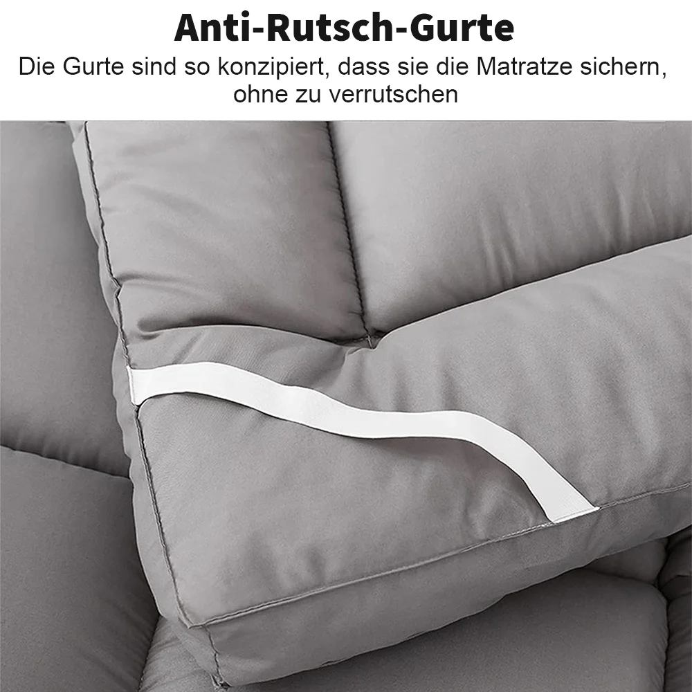 Thickened Mattress, 3D Fiber Soft Cushion, Household Bedroom Mattress, Non-slip Mattress with Band, Multiple-sizes Optional 8 kf S8f3cc1eeb8cb44e69c9f003dcd518b21B