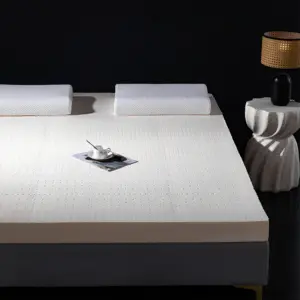 Talalay Latex Mattress Topper 95% Natural Latex from Thailand 5cm 7.5cm 10cm Breathable Reversible Mattress Pad for Bed Topper