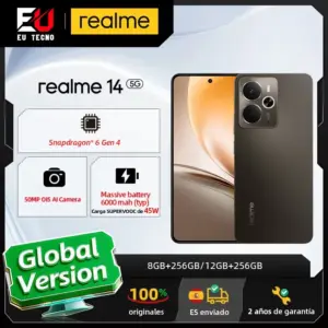 Global Version Realme 14 5g Smartphone Snapdragon 6 Gen 6.67 Inch 120Hz Amoled Esports Display 6000Mah Titan Battery 50Mp Ois