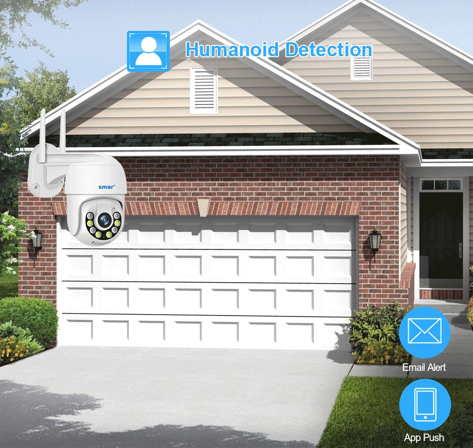 Smar 8CH NVR 5MP Wireless Camera Kit Ai Humman Detect Outdoor 3MP PTZ WiFi Night Vision CCTV Security Surveillance System ICsee 11 kf S96a31b0b1cdf4d8da621719c48e9d782w