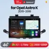 Junsun V3 Plus 2K Wireless CarPlay Android Auto Car Intelligent Systems For Opel Astra K 2015 - 2019 Autoradio