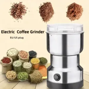 Stainless Steel Ultrafine Crusher Portable Electric Grinder for Baby Food Coffee Beans Spices Pepper Ideal for Home Kitchen Use 4 kf S97651938c758478a9916e4a285091010X