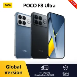 POCO F8 Ultra Global Version Smartphone Snapdragon®8 Elite Gen 5 NFC 6500mAh battery 50MP 6.9 120Hz Display No charger