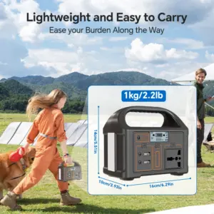 Gaiaray 100W Portable Power Station 76.8Wh LiFePO4 Solar Generator 220V Power Station 24000mAh Power Bank for Outdoor Camping 6 kf S98fbe2f47c0440cca2c587a8aaed6b28V