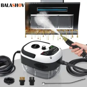 2500W Steam Cleaner Portable High Temperature Sterilization Pressure Jet Washer Machine for Home Car Kitchen Air Conditioner