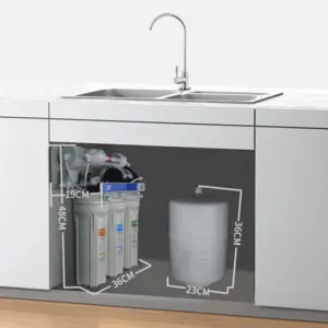 Undersink RO Water Filter 5 Stage Reverse Osmosis System 75GPD Water Purifier Filtro De Agua for Home 5 kf S9b0f50d41e394db98c87a082d1e0aa2f4
