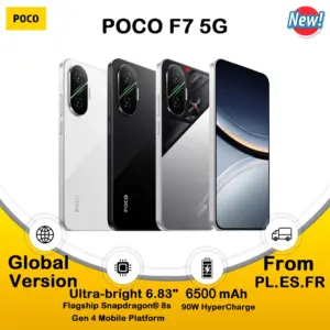 POCO F7 5G NFC Snapdragon Smartphone®8S Gen 4 Battery 6500mAh 90W 6.83 1.5 K 120Hz AMOLED Camera 50MP