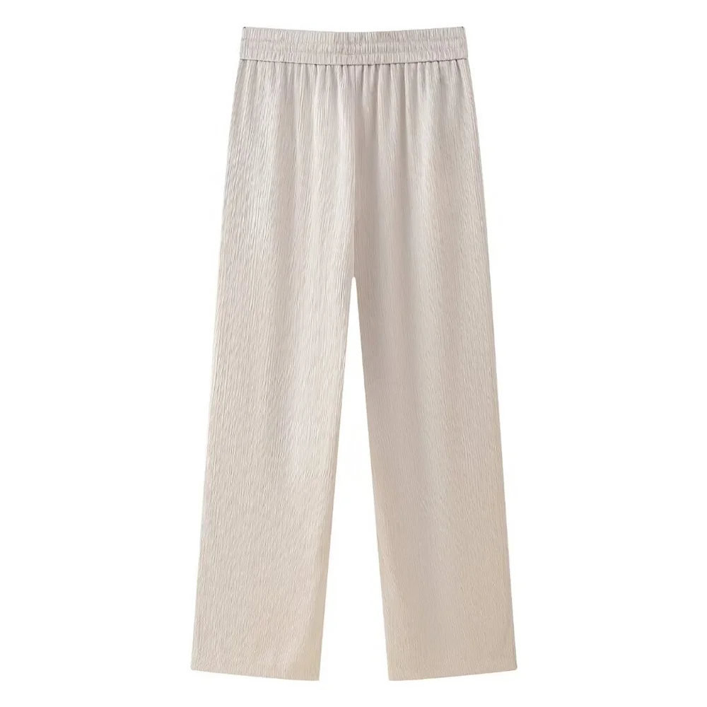 European and American Style 2024 Spring and Summer New Women's Clothing Wrinkle Effect Double Breasted Suit Jacket Pants Set 13 kf Sa13ada859bcf4408bf18f31f1a530f8dM