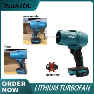 Makita 30000RPM Violent Blower Turbo Jet Fan 18V Electric Air Duster Wind Speed Turbo Rechargeable with Light Car Cleanin Tool 4 kf Sa171c10a2bd64d1fab264bad987b9837R