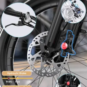 Electric Bike 250W Motor 48V18AH Batteries Hydraulic Brake Dual Suspension Electric Bicycle 20-Inch Fat Tire All Terrain E Bike 4 kf Sa2829644339f4ca0865fe925e0cee511O