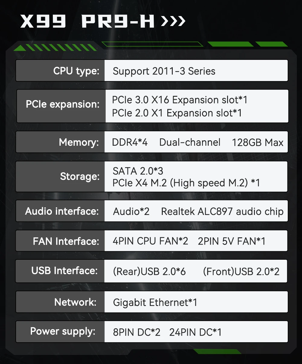 MACHINIST X99 PR9-H Gaming Motherboard optional kit Intel Xeon E5 2650 V4 DDR4 32GB 2133MHz RAM M.2 NVME for Desktop PC M-ATX 8 kf Sa3776735c99e461693650abe04c28d29A