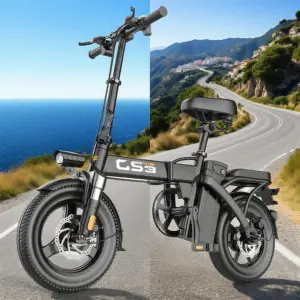 Toofly GS3 Folding Electric Bike 48V 15Ah Battery adultls E-bike 250W 14 Inch Tire Urban Commuting Electric Bicycle 3 kf Sa5011357e26244efb64a6702896ae3f1Q