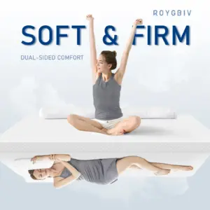 Mattress topper with H2/H3 hardness, gel topper for comfort and pressure relief, bed topper 7 cm height, versatile 2 kf Sa6b87c9429084cb485a1a8860d155658z