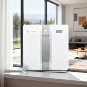 ECOVACS WINBOT MINI Crystal Vacuum Cleaner Robot 7500pa Wall/Glass Window Cleaner Ultrasonic Atomisation Home Appliance ‎63dB