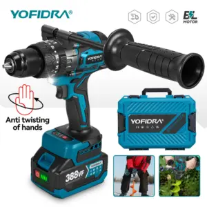 Brushless Electric Impact Drill Cordless Screwdriver