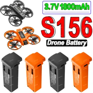 Original S156 Drone Battery 3.7V 1800MAh Battery For S156 RC Quadcopter Replacement Battery S156 Accessory Parts