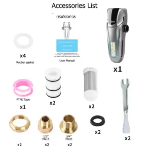 Whole House Sediment Water Filtration System - 40 Micron Filter with Quick Shutoff Valve for Easy Tool-Free Installation 6 kf Sb21eba4cfdc640659e6784f60fed6ce36