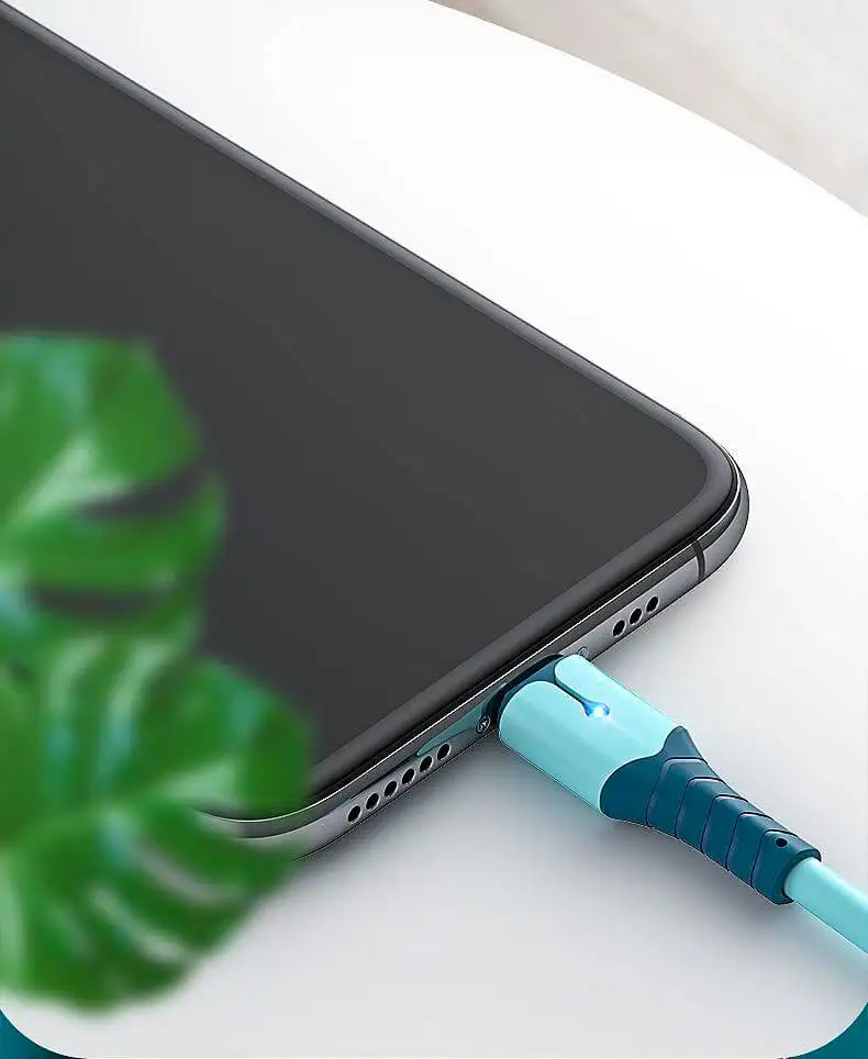 USB Type A To USB Type C Or Micro USB Liquid Silicone Data Cable With Light Applicable Android USB C Mobile Phone 15 kf Sb8a6aa94d2b646e9989b8d24df0ac818u