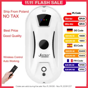 Window Robot Vacuum Cleaner Auto Working Electric Glass Limpiacristales Remote Control For Home