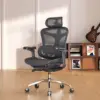 Ergonomic Office Chair,Tall Desk Chair with 3D Armrests & Dynamic Lumbar Support, Adjustable High Back Mesh Computer Chair for H