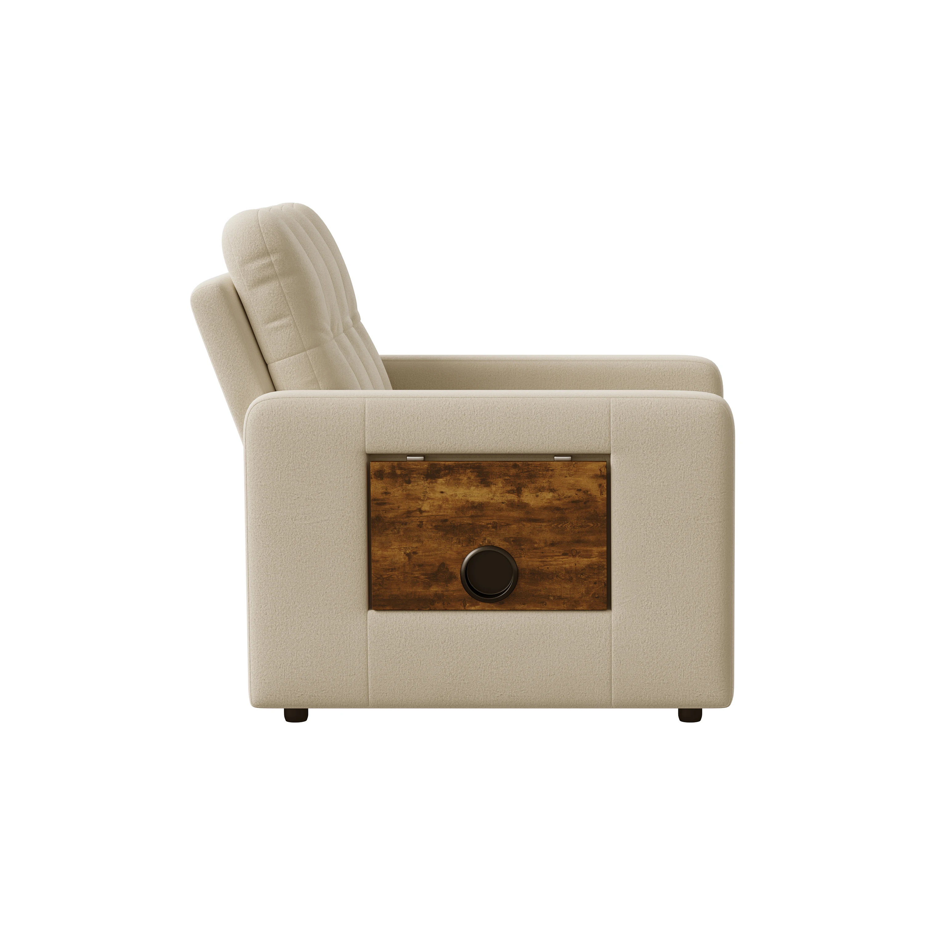 Rosahqnda Folding Sofa Bed,Sleeping Chair with Adjustable Backrest&table&Side Pocket,Relaxing Chair for Living Room,Bedroom 17 kf Sbe28f1960838458f9188604d91a717c7P