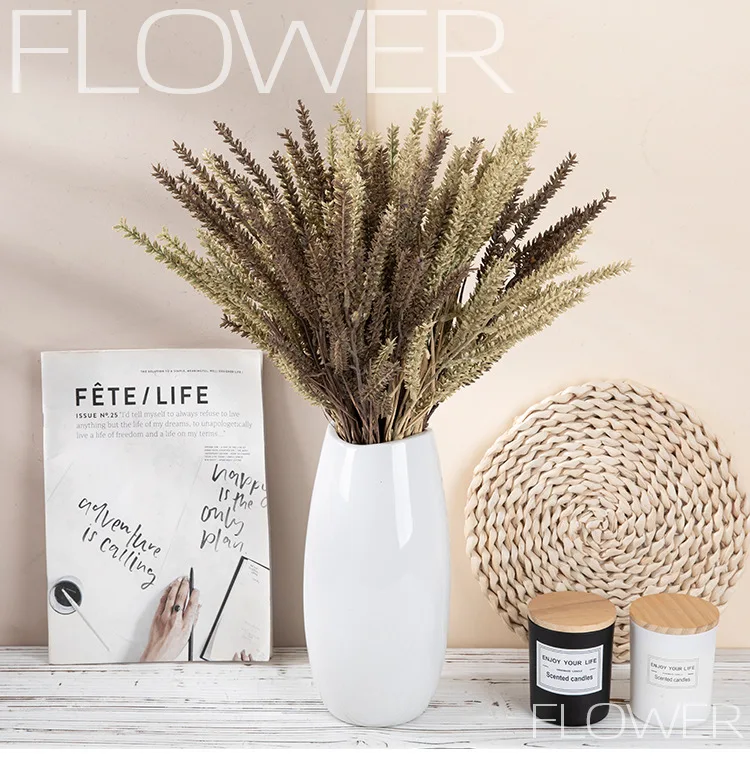 Artificial Wheat Flower Simulation Wheat INS Wind Home Decoration Wedding Bouquet Flower Plantas Artificiales Para Decoracion 7 undefined