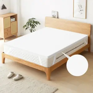 Mattress topper with H2/H3 hardness, gel topper for comfort and pressure relief, bed topper 7 cm height, versatile 3 kf Sc067441d379042588de5d178d205e4d38