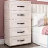 3-6 layer freestanding chest of drawers, multifunctional storage cabinet, chest of drawers, closet storage drawers, white chest