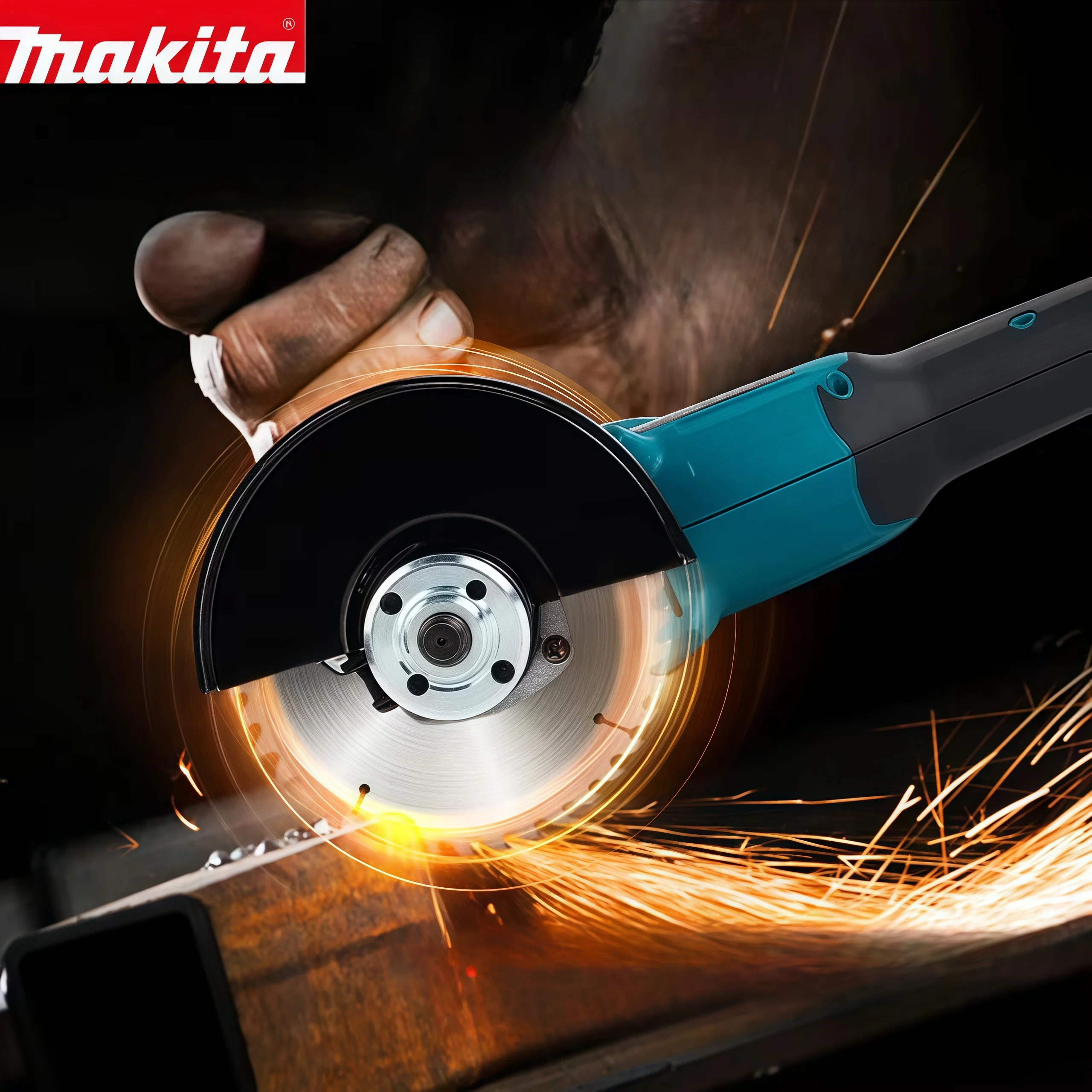 2025 Makita DGA404 100/125mm Angle Grinder 18V Lithium Battery Brushless Polishing Machine 4 Gear Industrial Cutting Power Tools 13 kf Sc1510704cbc143f5b29186d7862b2b6eB