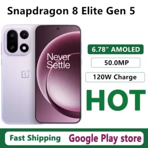 Global Rom Oneplus 15 Mobile Phone 6.78" AMOLED 50.0MP Camera 120W Charge 50.0MP IP69 Waterproof Snapdragon 8 Elite Gen 5 OTA