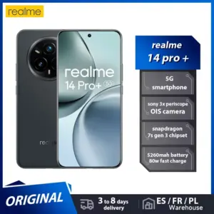 realme 14 Pro+ 5G Mobile Phone Sony IMX896 OIS Camera 3X Periscope Snapdragon®7s Gen 3 Chipset 5260mAh 50MP 120HZ 80W Charge